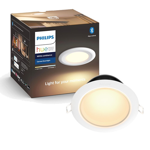 Bộ đèn âm trần 51108 Philips Hue DL WA 150mm