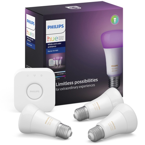 Bộ đèn Philips HueWA 8.5W A60 E27 set VN